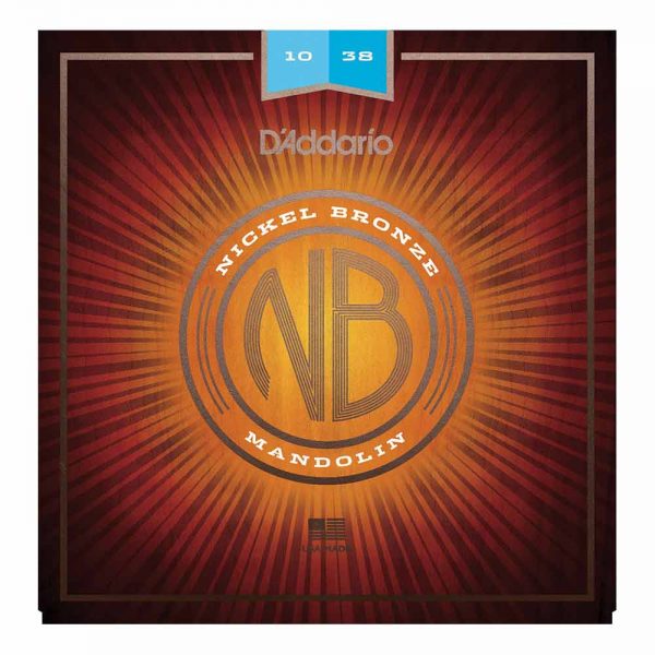 סט מיתרים למנדולינה דדריו - Daddario NBM1038 Nickel Bronze Mandolin Strings